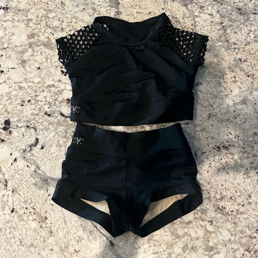 Kandi Kouture dancewear matching set.